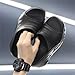 GSLMOLN Slippers for Women Sandals Non Slip Quick Drying Thick Sole 8CM Peep Toe Spa Beach Indoor&Outdoor Casual Fashion Black Size 3.5