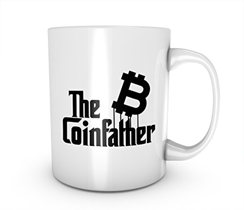 RiotBunny The Coinfather Bitcoin Cryptocurrency Blockchain Crypto Btc Taza de cerámica Café Té Mug