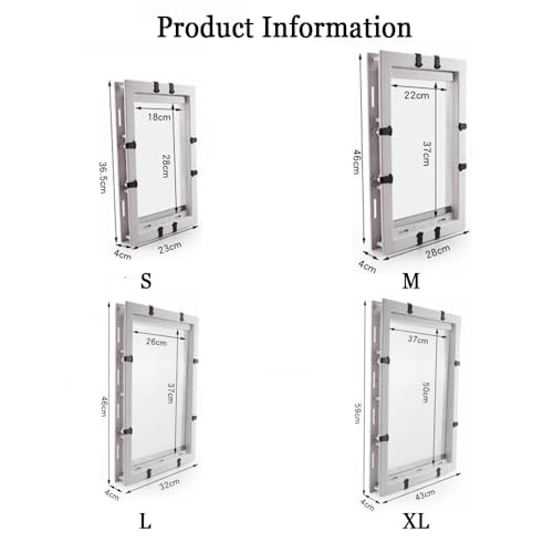 Porte à chatière extra large pour grandes races de chiens robuste - 3