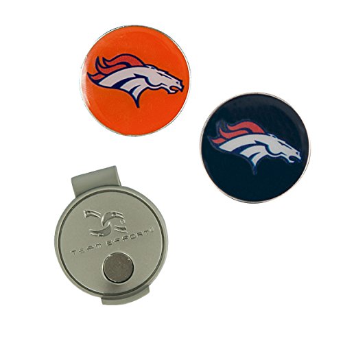 Team Effort Denver Broncos Hat Clip & Ball Markers Set