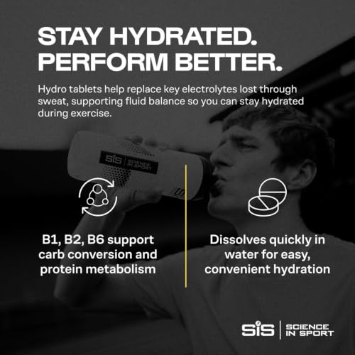Image of SiS Hydro Tablets, Electrolyte Hydration, No Sugar, Strawb. & Lime, 8-Pack