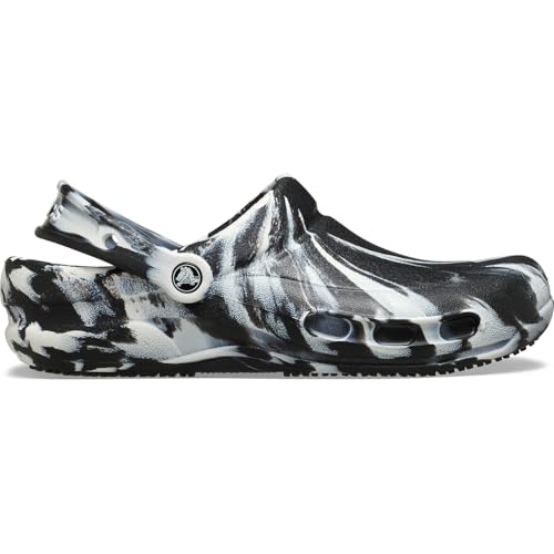 Image of Crocs Unisex-Adult Bistro Graphic Clogs, Slip Resistant Work Shoes