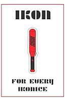 For every Ikonice: 100 page , Black lines , white paper , Note booker and notebook , ikon B08T4H7FSX Book Cover