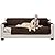 Sofa Shield Original Patent Pending Reversible X-Large Oversized Sofa Protector for Seat Width up to 78 Inch, Furniture Slipcover, 2 Inch Strap, Couch Slip Cover Throw for Dogs, Sofa, Chocolate Beige