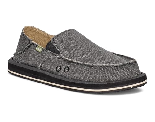 Image of Sanuk Mens Donny Loafers for Men | Mens Shoes | Slip On Shoes for Men | Men's Slip-on Loafers | Memory Foam Footbed