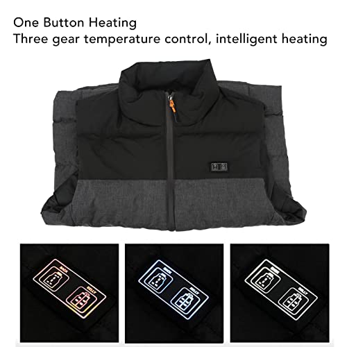 Chaleco calefactable USB ligero Kikumi para excursiones de invierno y actividades al aire libre 7