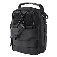 Lancer Tactical MOLLE Admin Medical Pouch - EMT Gear Storage For Airsoft & Outdoor Use