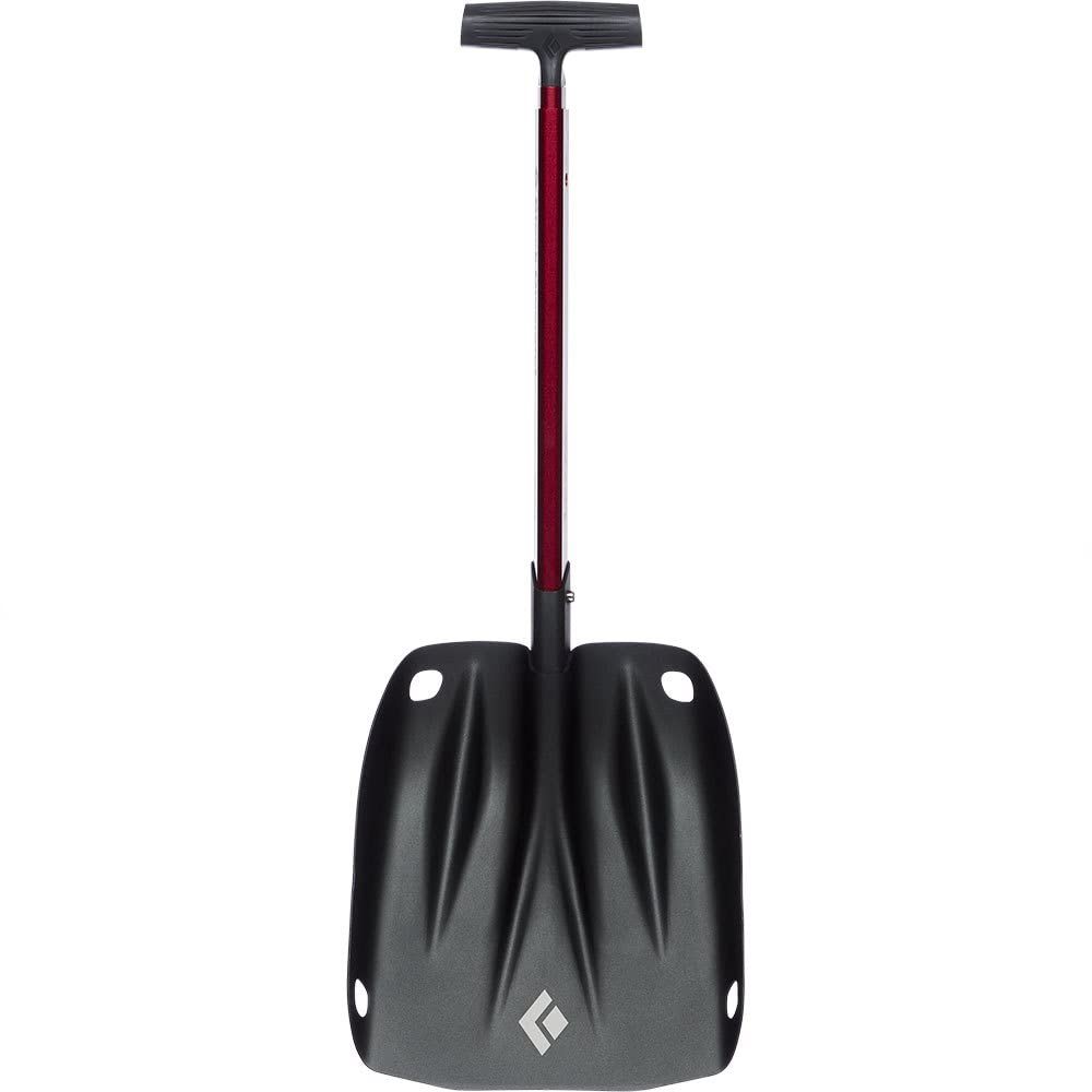 Black Diamond Transfer Shovel czarny - wszechstronna klasyczna aluminiowa łopata lawinowa, rozmiar uniwersalny - kolor Hyper R