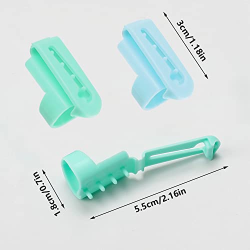 Fyihoxi 4 Pezzi Ditale per Maglieria, Anello per