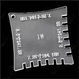 Acrylic Transparent Guitar Fretboard Ruler Repair And Measurement Tool Guitar Tool Kit