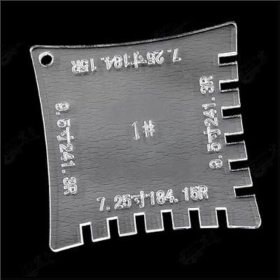 Acrylic Transparent Guitar Fretboard Ruler Repair And Measurement Tool Guitar Tool Kit