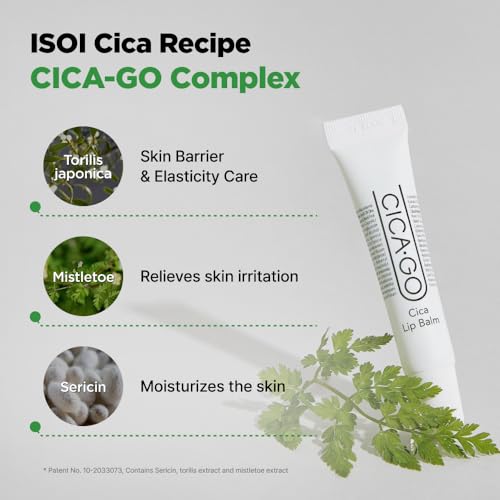 CICAGO Cica Lip Balm 0.34 oz — Korean Centella Hydrating Tube — view 2