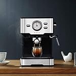 QJRGUY Household Semi-Automatic Espresso Machine 20Bar Cappuccino Latte Milk Foam Coffee Maker Compatible With Cafe Shop - Image 6