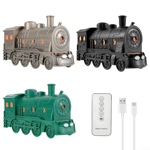 Difusor aromático eléctrico Steam Train 300ml USB con control remoto miniatura 3
