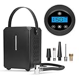 kemimoto Cordless Tire Inflator Portable Air Compressor Pump, 6000 mAh Built-in Power Chargeable...