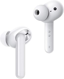 Oppo Enco W31 True Wireless Bluetooth Headphones In-Ear Earbuds Noise Cancellation During Calls Binaural Bluetooth Transmission IP54 AAC SBC - White