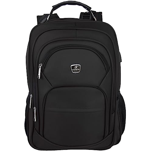 Mochila Masculina Executiva Notebook 15.6 16 17 Polegadas Cor: Preto