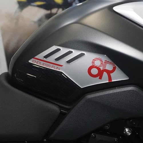 Autocollants 3D moto réservoir évitez les rayures sur les flancs Suzuki GSX-8R