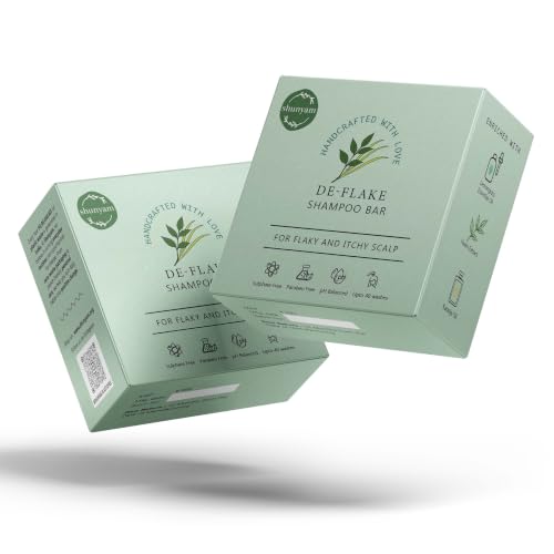 Image of Shunyam De-Flake Anti-Dandruff Shampoo Bar | Pack Of 2