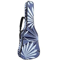 Housse de guitare acoustique 104 à 106 cm Motif feuilles de palmier tropicales Housse étanche avec bandoulière réglable, Multicolore 10., 42.9×16.9×4.7 in, Sacs pour guitare acoustique - Les Beatles, Paul McCartney, John Lennon, RIngo Starr, George Harrison