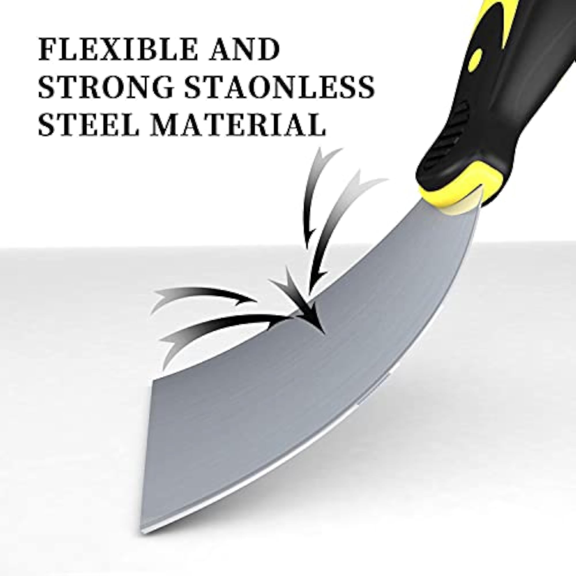 Metal Blade Putty Scraper Set, 4 Pack
