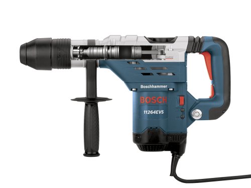 Image of BOSCH 11264EVS 1-5 /8 SDS-Max Combination Hammer with BOSCH HS1911 1 In. x 12 In. Flat Chisel