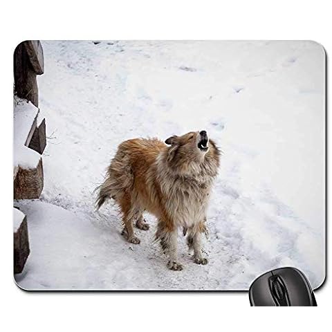 Alfombrilla de ratón Yanteng para juegos con imagen de naturaleza invernal Cover