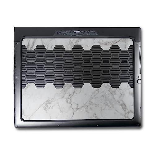 Image of MightySkins Skin Compatible with Alienware M18 R1 (2023) Full Wrap Kit - Frost Marble | Protective, Durable, and Unique Vinyl Decal wrap Cover | Easy to Apply & Change Styles | Made in The USA