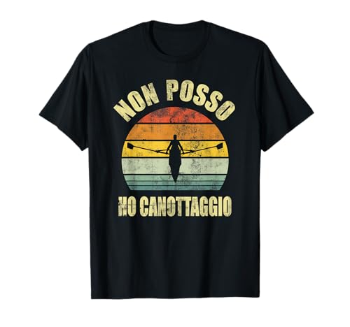 Canottaggio Regalo Divertente Vogatore Barca a Canottaggio Maglietta