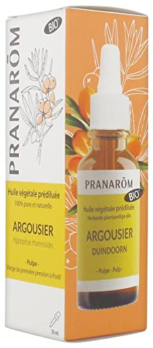 Huile d'argousier Pranarôm bio 30 ml routine soin après soleil et hiver