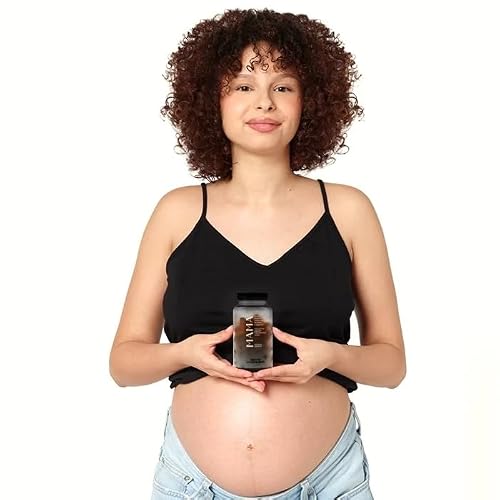 Mama - Complément Alimentaire Cheveux pour Femmes Enceintes et Allaitantes - Accélère la Pousse des Cheveux - Gummies Vegan - Avec Vitamine B8, Vitamine C et Vitamine D - 60 Gummies – vue 3