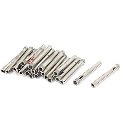 Aexit Brocas Set 25 Pzas 6mm Diamante para Vidrio miniatura 1