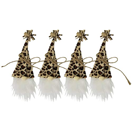 SOIMISS 4Pcs Santa Gnome Tampa Topper Garrafa De Vinho Garrafa de Champanhe Garrafa De Vinho Cobre L