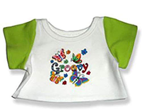 Adorable Groovy Teeshirt Fits Most 14 to 18 inch Build A Bear and Make Your Own Stuffed Animals