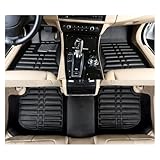 カーマットカーペット 車用フロアマット フットパーツカバー レザーパネルライナー ゴールデンウィーク用 ハヴァル用 H5用 2010 2011 2012 2013 2014 2015 2016 2017 2018 2019 2020(LHD-Black)