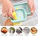 BOOWAN NICOLE Nass-Trockene Hand Schleifklotz für Jesmonite Beton Terrazzo, Runde Haken und Schleife Schleifmaschine mit 100/400/1000 Grit Sandpapiere für Handwerk Polieren (A0167+A0337+A0338+A0339)