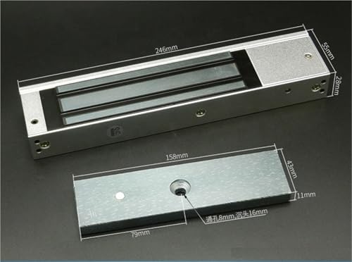 Serrure magnétique 12V 320kgs JSL-320B de porte électrique