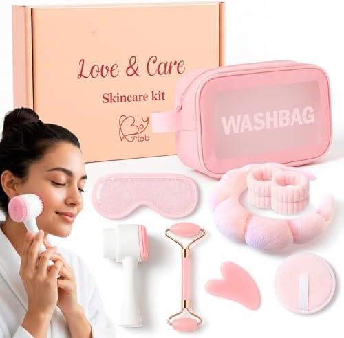 Skincare kit-Skincare coreano-Antifaz Gel Frio-Neceser mujer-Rega...