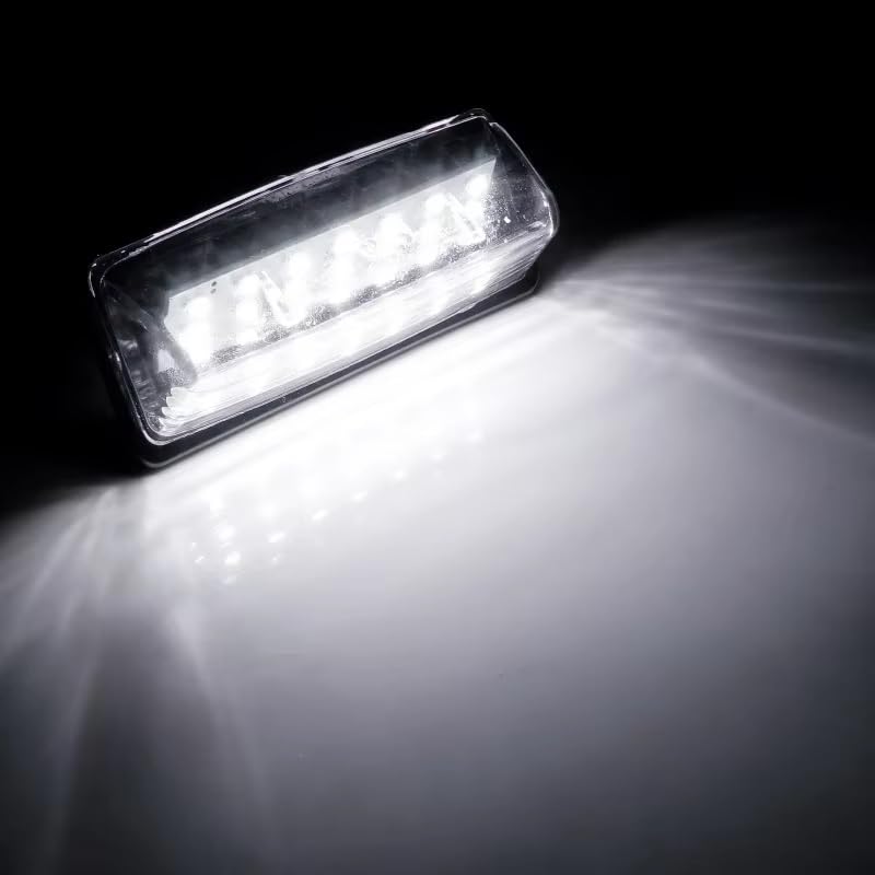 Lámpara de luz placa matrícula Nissan Pathfinder acabado resistente y ajuste exacto 5