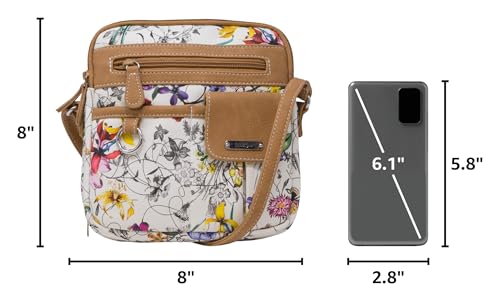 Image of Multisac Women's MultiSac North South Mini Zip Around Crossbody