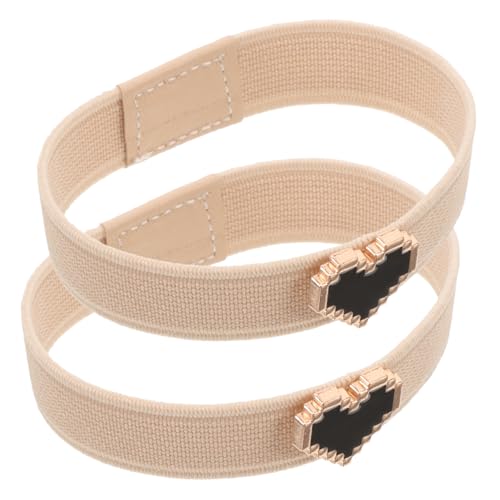 LIFKOME 1Pair Decorative Ankle Straps for Flat Shoes Elastic Loose Shoe Straps for Prevents Slipping Easy to Wear Enhances Glamour and Comfort Every Step