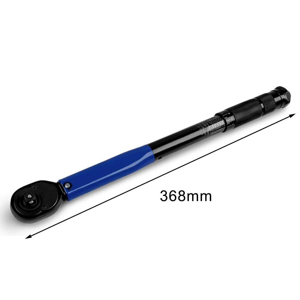 Chiave dinamometrica regolabile, chiave dinamometrica per pneumatici auto, strumento a cricchetto in lega da 36,8 cm, sgancio rapido bidirezionale, impugnatura ergonomica per riparazione