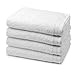 Produktbild Möve - 4 teiliges Frottier-Set - Superwuschel (4 X Handtuch im Set) - 520 g/m2 - Baumwolle - Walkfrottee - saugstark - weich und flauschig - Snow