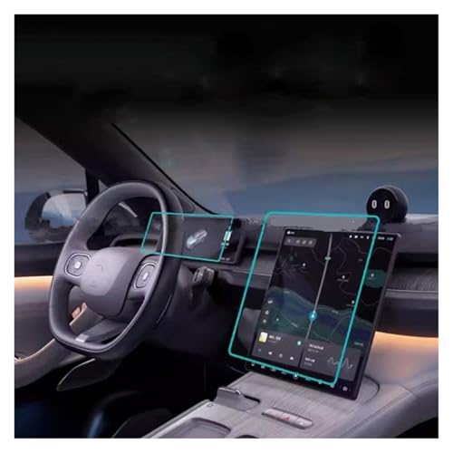 Film protecteur d'écran voiture en verre trempé anti-rayures pour GPS EC6 ES6