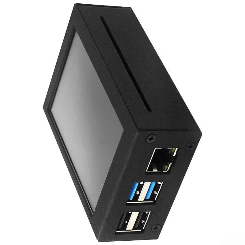 Écran tactile Raspberry Pi boîtier aluminium pour console rétro de salon - 7
