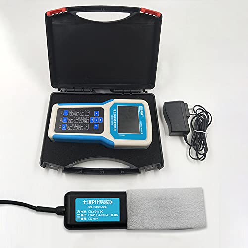 JXCT Soil Sensor Speed Meter in its carrying case with charger