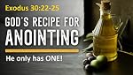 Holy Anointing Oil - Exodus 30:22-25 Specifications (Myrrh, Calamus, Cinnamon, Cassia, Olive Oil (1oz)