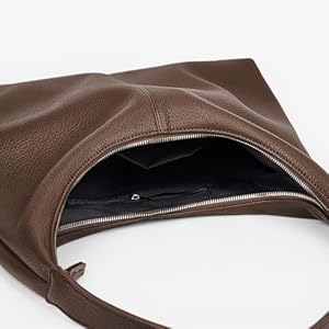 DEPECHE Handtas - vintage cognac/lichtbruin