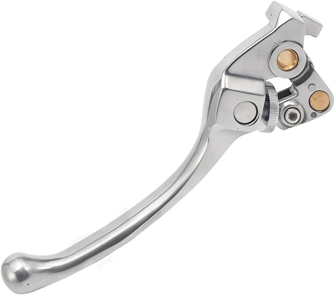Motorcycle Left Hand Clutch Lever Compatible with Honda CBR1100 VFR800 1998-2003 2004 2005 2006 2007 2008 2009 VTR1000 53180-MZ1-792 Left Handlebar Silver