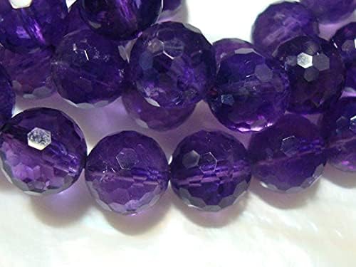 Améthyste royal perles rondes AA+ de 8mm pour des bijoux d'exception - 4